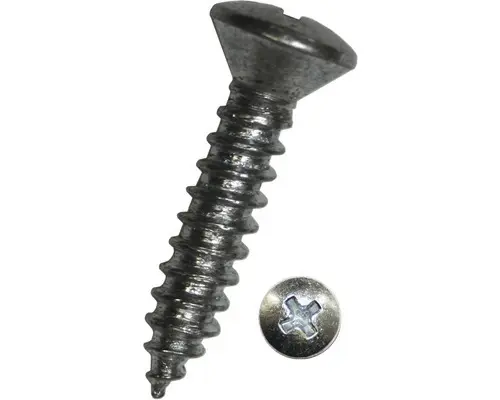 Blechschraube m.Kreuzschlitz 4,2 x 19 mm galv.verzinkt, DIN 7983, 100 Stück