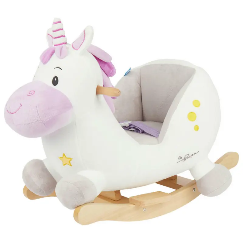 Schaukeltier Einhorn Hörnchen