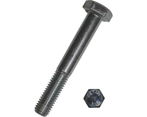 Sechskantschraube m. Schaft 6 x 50 mm, DIN 931 verzinkt 100 Stück