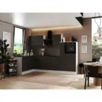 XXXLutz Lauterach - Ihr M&ouml;belhaus bei Bregenz Eckk&uuml;che 175/310 cm in Grau, Wei&szlig;