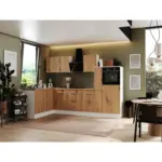 XXXLutz Lauterach - Ihr M&ouml;belhaus bei Bregenz Eckk&uuml;che 175/310 cm in Wei&szlig;, Eiche Artisan