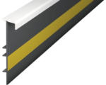 Hornbach Teppich-Einklebeleiste mit Steg PVC weiß 7x55x2500 mm