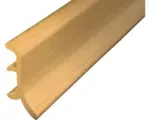 Hornbach Sockelleiste geschäumt PVC buche 19x48x2500 mm