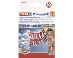 tesa Powerstrips doppelseitiger Selbstklebestrip Deco 16 Stk.