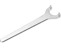 Flanschschlüssel Wolfcraft Ø 4 mm gerade Schlüssel für Winkelschleifer