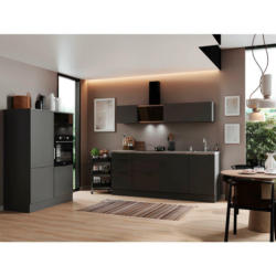 Küchenblock 340 cm in Grau
