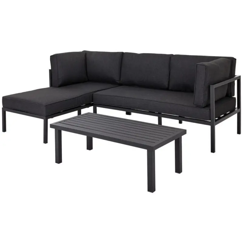 Loungegarnitur 3-teilig 140/210 cm