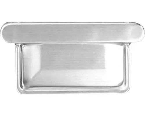 Zambelli Kastenrinnenendstück Zink eckig NW 70 mm