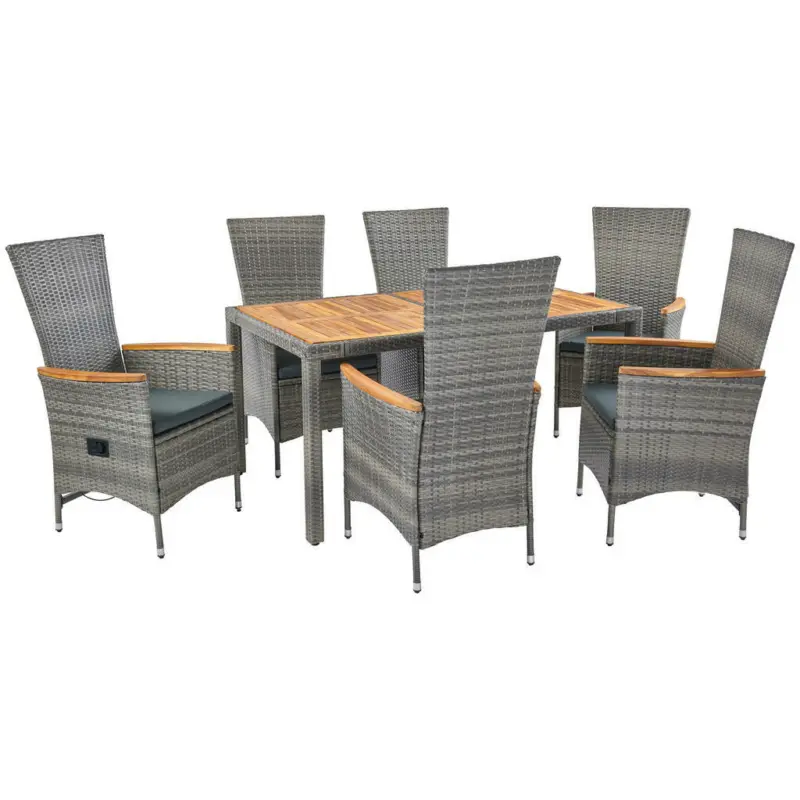 Gartengarnitur 7-teilig