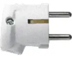 Hornbach Schutzkontakt-Winkelstecker weiß