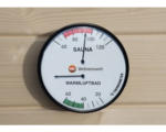 Hornbach Sauna Doppelhygrometer Weka Ø 160 mm mit 2 Anzeigetafeln