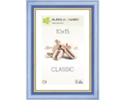 Bilderrahmen Holz Claudia blau 10x15 cm