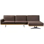 XXXLutz Lauterach - Ihr M&ouml;belhaus bei Bregenz Wohnlandschaft in Flachgewebe Braun