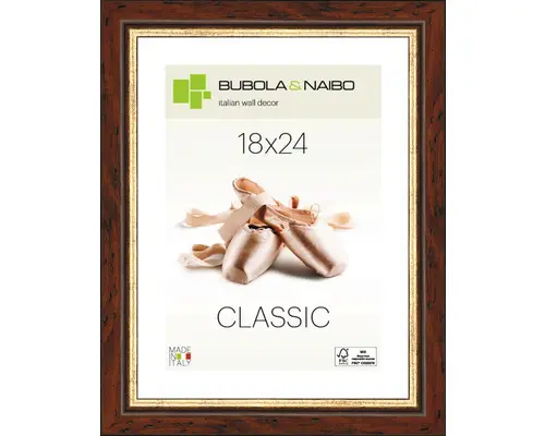 Bilderrahmen Holz Greta rustikal 18x24 cm