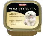 Hornbach Hundefutter nass animonda vom Feinsten Adult mit Rind und Kartoffeln 150 g