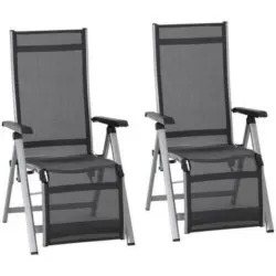 Garten-Relaxsessel 60,5/111/70 cm