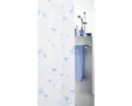 Hornbach Duschvorhang Spirella Butterfly 180x200 cm blau