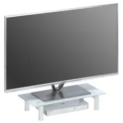 Tv-Aufsatz in Wei&szlig;