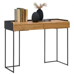 Konsolentisch in Holz, Metall, Holzwerkstoff 100/40/77 cm