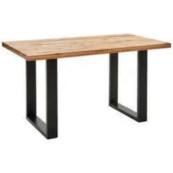 Bartisch in Holz, Metall 180/100/95 cm