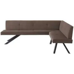 Eckbank 240/170 cm in Braun