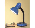 Hornbach Tischlampe Basic mit Wippschalter schwenkbar H 300 mm blau