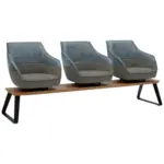 XXXLutz Lauterach - Ihr Möbelhaus bei Bregenz Sitzbank 210/87/67 cm in Anthrazit, Hellblau, Beige