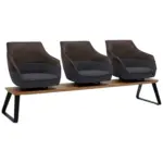 XXXLutz Lauterach - Ihr M&ouml;belhaus bei Bregenz Sitzbank 210/87/67 cm in Blau, Grau, Dunkelbraun