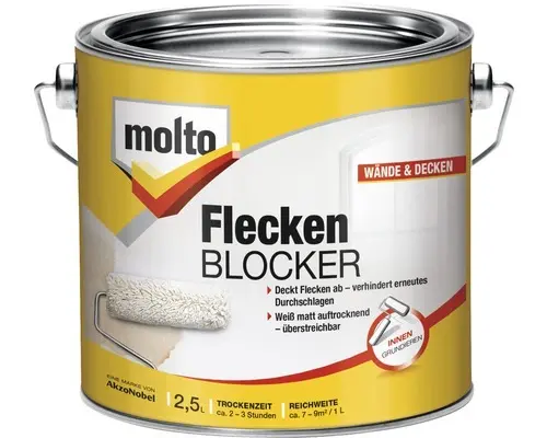 Molto Fleckenblocker weiß 2,5 l