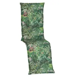 Relaxsesselauflage in Grün Kaktus