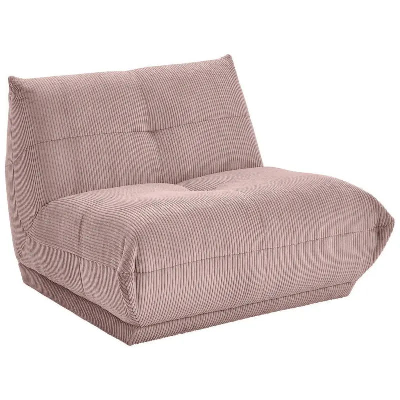 Sofaelement in Kord Altrosa