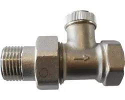 Rücklaufverschraubung 1/2" Durchgangsform