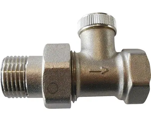 Rücklaufverschraubung 1/2" Durchgangsform