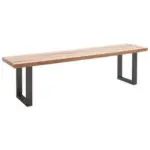 XXXLutz Lauterach - Ihr Möbelhaus bei Bregenz Sitzbank 200/50/40 cm in Anthrazit, Eichefarben