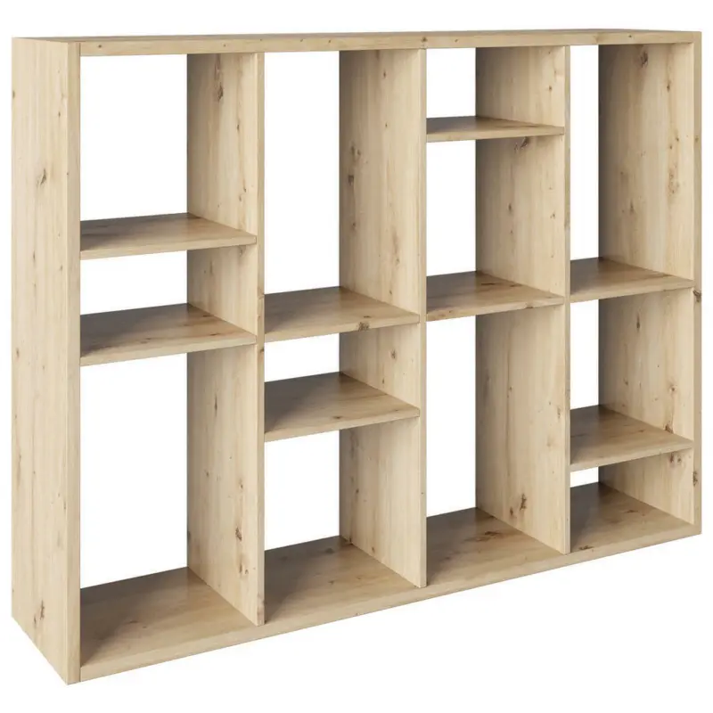 Regal 113/147/34 cm Eiche Artisan