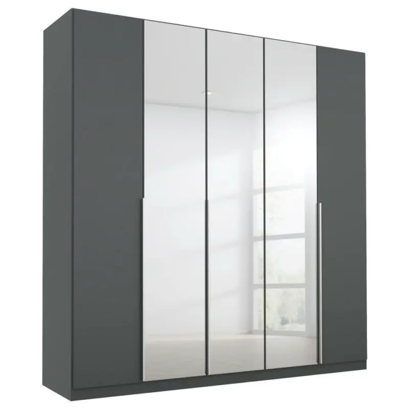 Dreht&uuml;renschrank in Grau