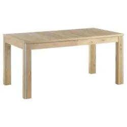 Esstisch in Holz, Holzwerkstoff 160(260)/90/77 cm