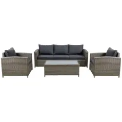 Loungegarnitur 80/77/205 cm