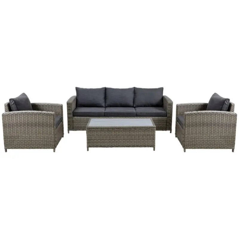 Loungegarnitur 80/77/205 cm