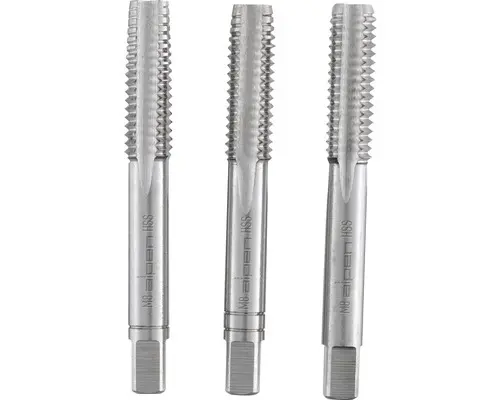 Handgewinde Bohrer Alpen Ø 4 mm, 3 Stück