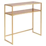 XXXLutz Lauterach - Ihr M&ouml;belhaus bei Bregenz Konsolentisch in Metall, Glas 85/30/80 cm