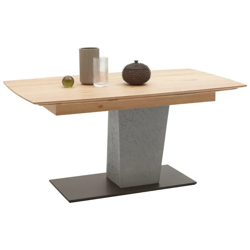 Esstisch in Holz, Metall 160-260/95/76 cm