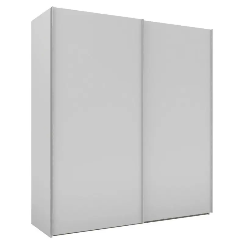 Schwebetürenschrank in Grau