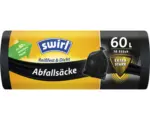 Hornbach Müllsack SWIRL extra stark 60 L 10 Stk. schwarz