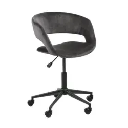 Jugenddrehstuhl in Schwarz, Dunkelgrau