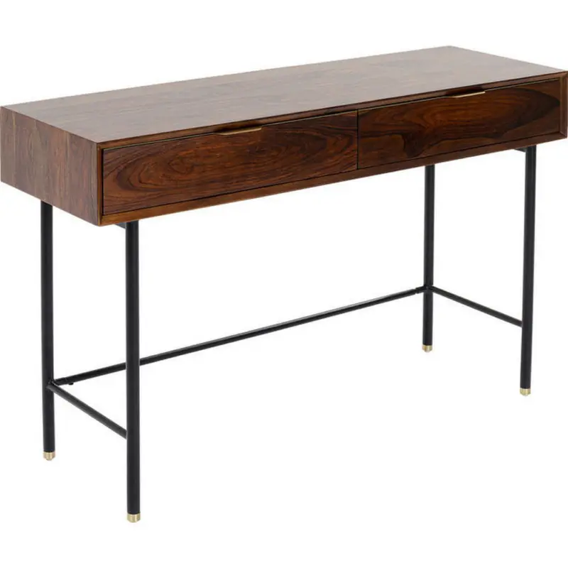 Konsolentisch in Holz, Metall 120/40/75 cm