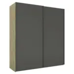 XXXLutz Lauterach - Ihr Möbelhaus bei Bregenz Schwebetürenschrank in Anthrazit, Eiche Artisan