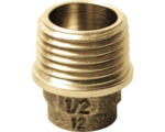 Hornbach Übergangsnippel 1/2"AGx12mm 10 Stück Rotguss