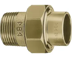 Verschraubung 18x1/2" 10 Stück Rotguss