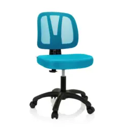 Jugenddrehstuhl in Netzbespannung Blau